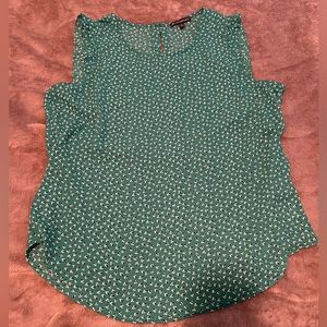 Flutter sleeve tank top